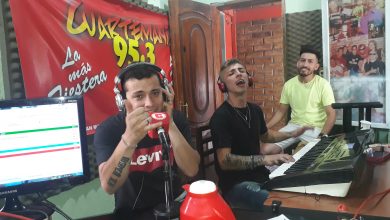 Paco, Alan y Abel de Fiesta Power en radio Cuartemania